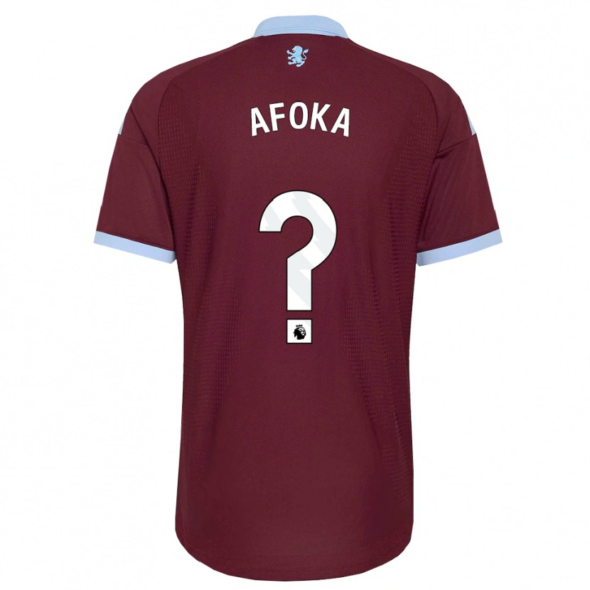 Danxen Enfant Maillot Chisom Afoka #0 Cornflowerblue Bourgogne Tenues Domicile 2026/27 T-Shirt