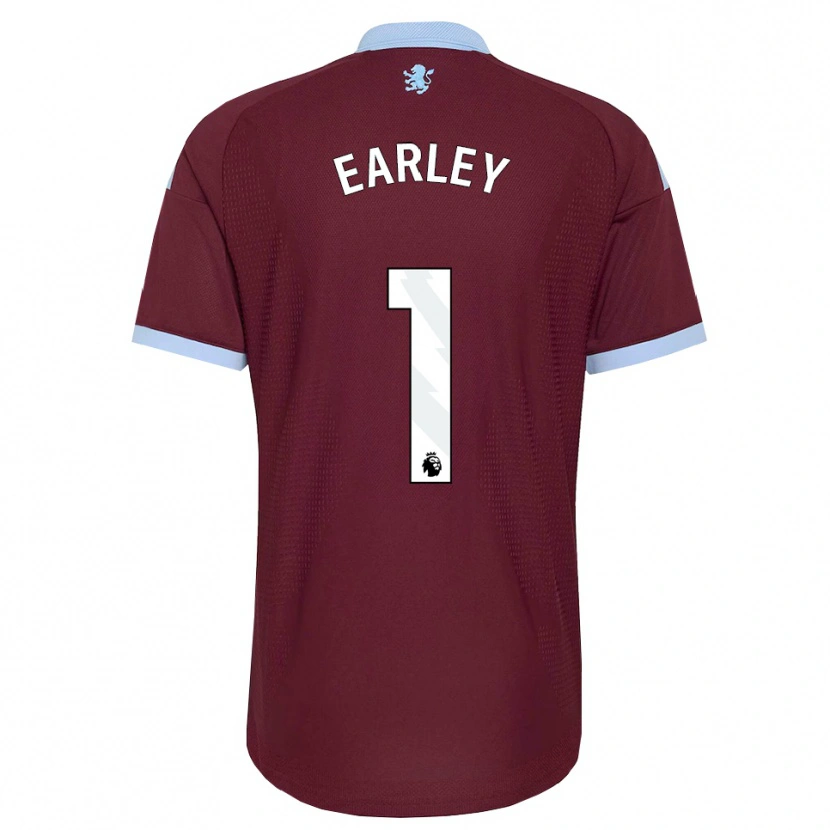 Danxen Enfant Maillot Blade Earley #1 Cornflowerblue Bourgogne Tenues Domicile 2026/27 T-Shirt