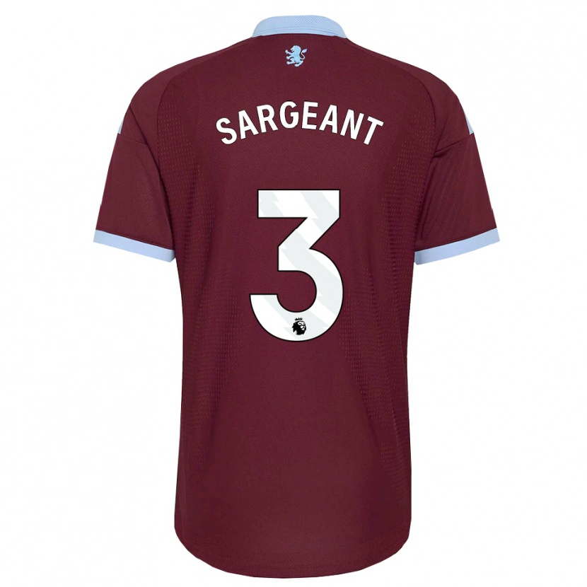 Danxen Enfant Maillot Meaghan Sargeant #3 Cornflowerblue Bourgogne Tenues Domicile 2026/27 T-Shirt
