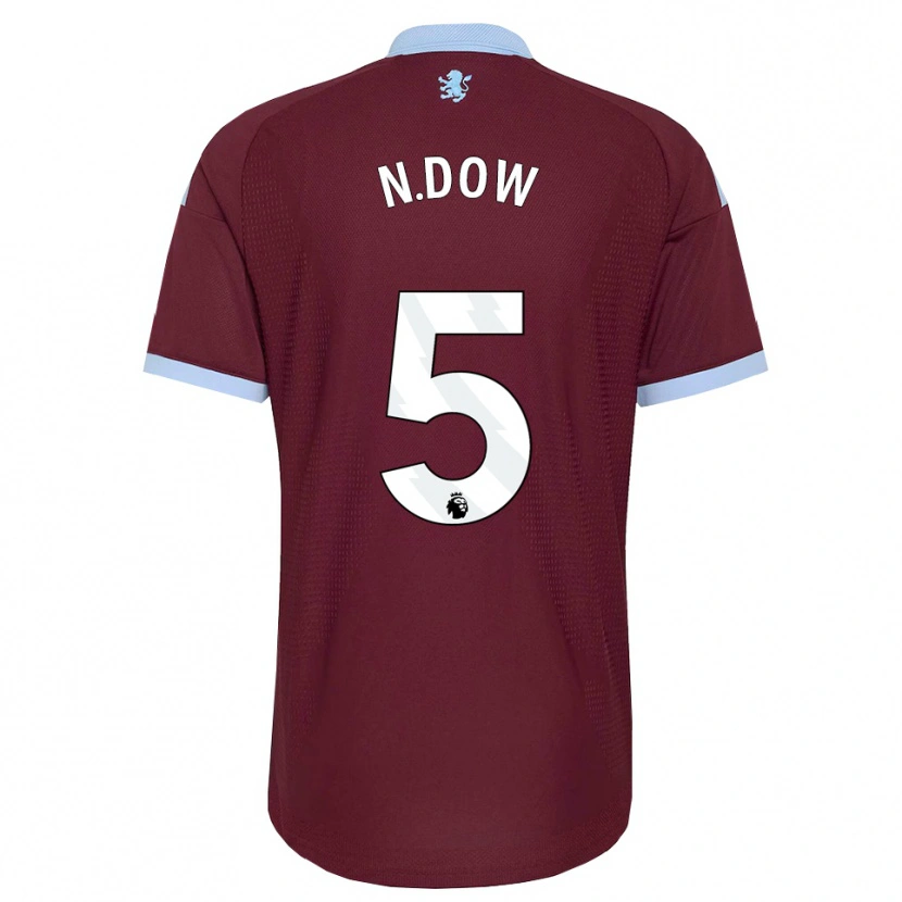 Danxen Enfant Maillot Elisha N'dow #5 Cornflowerblue Bourgogne Tenues Domicile 2026/27 T-Shirt