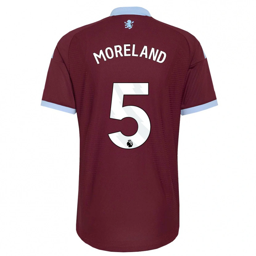 Danxen Enfant Maillot Calum Moreland #5 Cornflowerblue Bourgogne Tenues Domicile 2026/27 T-Shirt