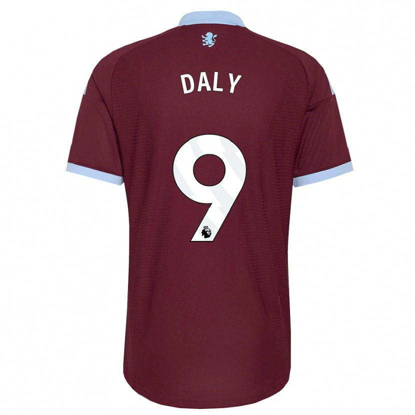 Danxen Enfant Maillot Rachel Daly #9 Cornflowerblue Bourgogne Tenues Domicile 2026/27 T-Shirt