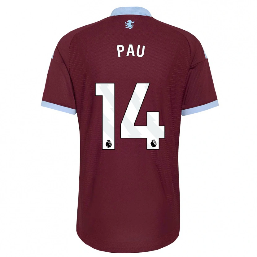Danxen Enfant Maillot Pau Torres #14 Cornflowerblue Bourgogne Tenues Domicile 2026/27 T-Shirt