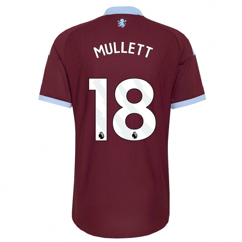 Danxen Enfant Maillot Georgia Mullett #18 Cornflowerblue Bourgogne Tenues Domicile 2026/27 T-Shirt