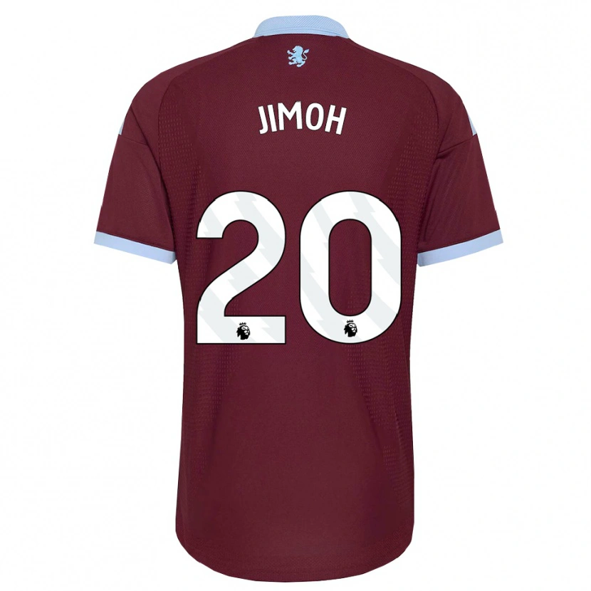 Danxen Enfant Maillot Jamaldeen Jimoh-Aloba #20 Cornflowerblue Bourgogne Tenues Domicile 2026/27 T-Shirt