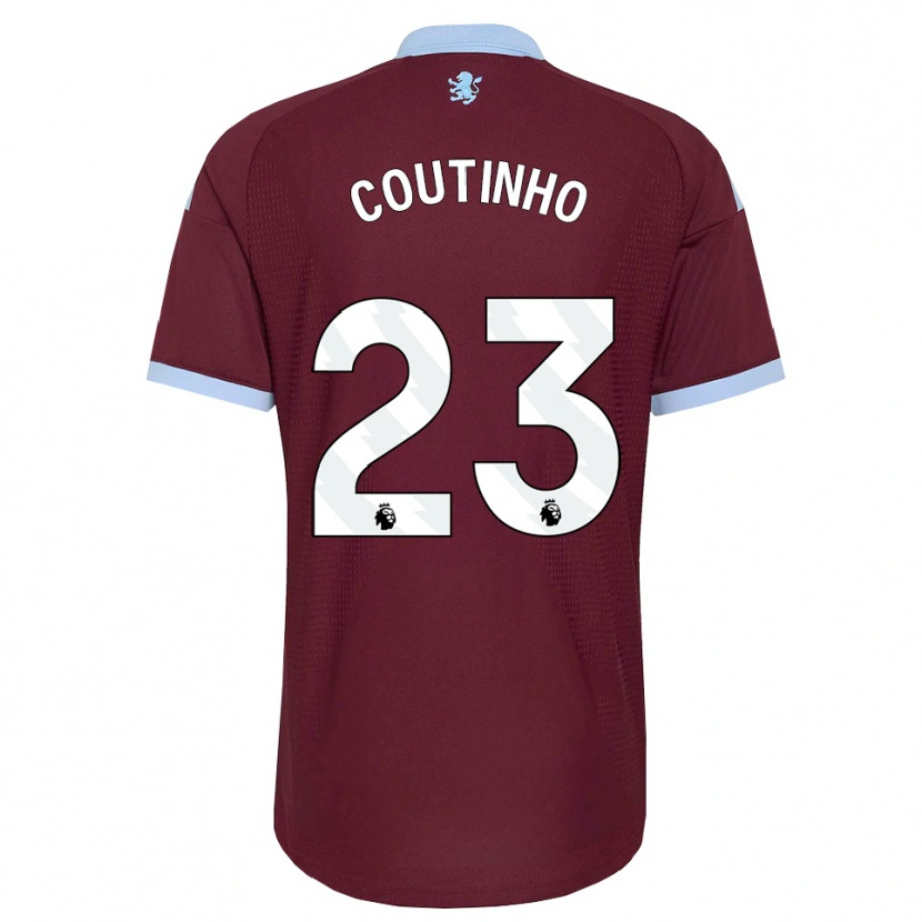 Danxen Enfant Maillot Philippe Coutinho #23 Cornflowerblue Bourgogne Tenues Domicile 2026/27 T-Shirt