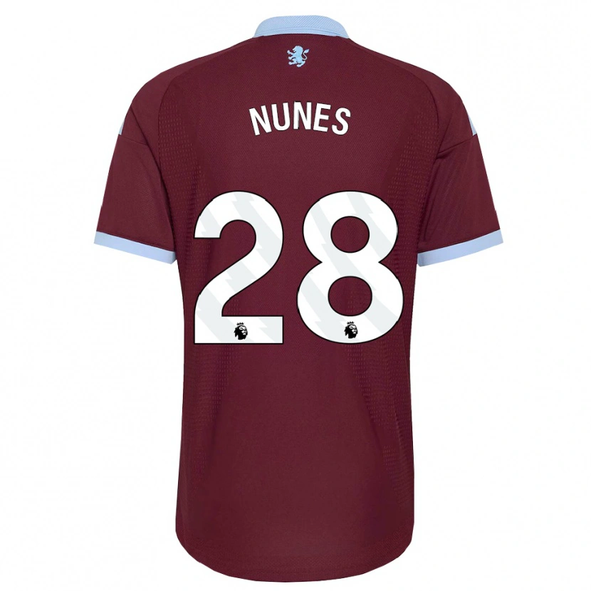 Danxen Enfant Maillot Gabi Nunes #28 Cornflowerblue Bourgogne Tenues Domicile 2026/27 T-Shirt