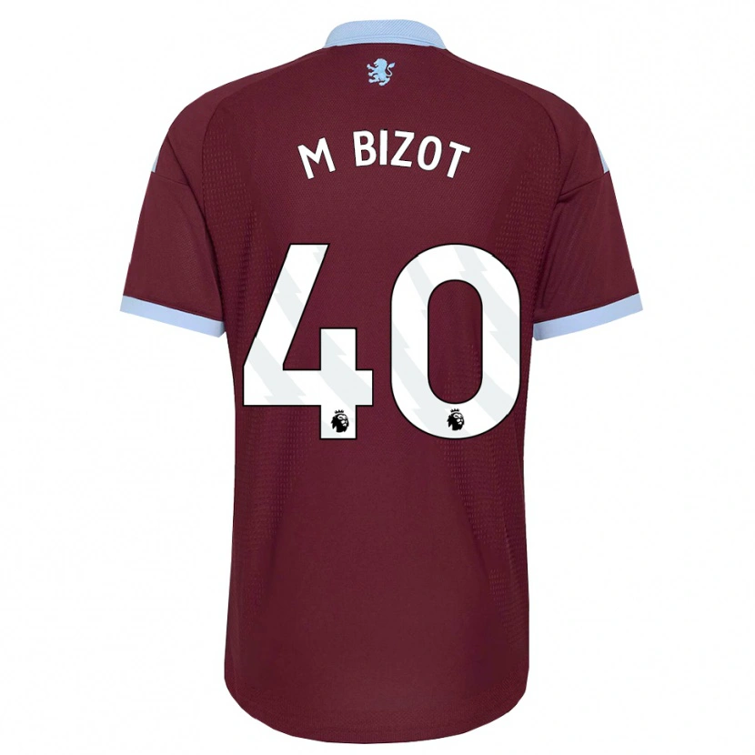 Danxen Enfant Maillot Marco Bizot #40 Cornflowerblue Bourgogne Tenues Domicile 2026/27 T-Shirt
