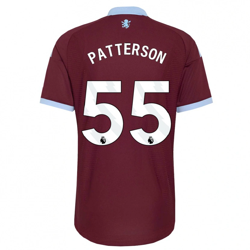Danxen Enfant Maillot Travis Patterson #55 Cornflowerblue Bourgogne Tenues Domicile 2026/27 T-Shirt