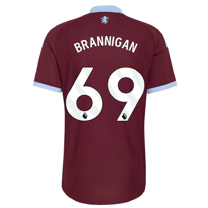 Danxen Enfant Maillot Cole Brannigan #69 Cornflowerblue Bourgogne Tenues Domicile 2026/27 T-Shirt