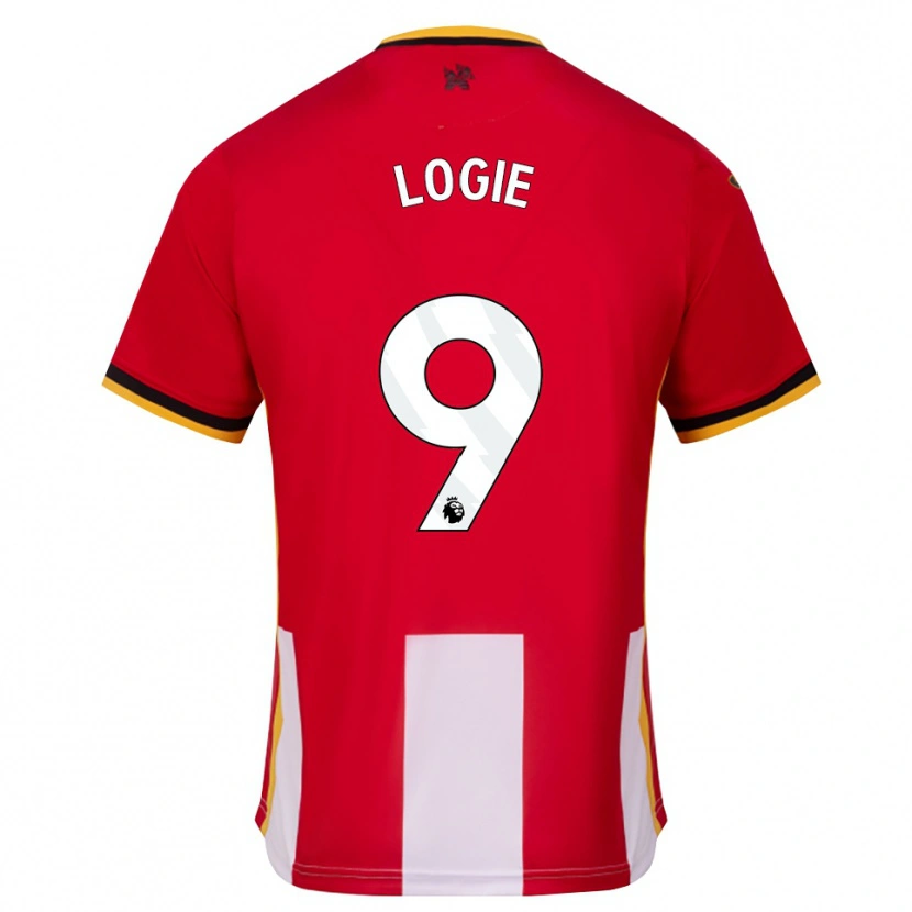 Danxen Enfant Maillot Chloe Logie #9 Jaune Noir Rouge Tenues Domicile 2026/27 T-Shirt