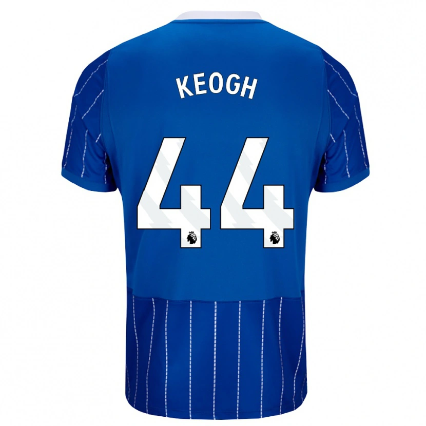 Danxen Enfant Maillot Sean Keogh #44 Bleu Moyen Blanc Tenues Domicile 2026/27 T-Shirt