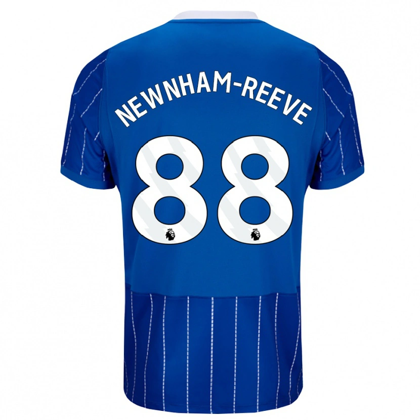 Danxen Enfant Maillot Bode Newnham-Reeve #88 Bleu Moyen Blanc Tenues Domicile 2026/27 T-Shirt