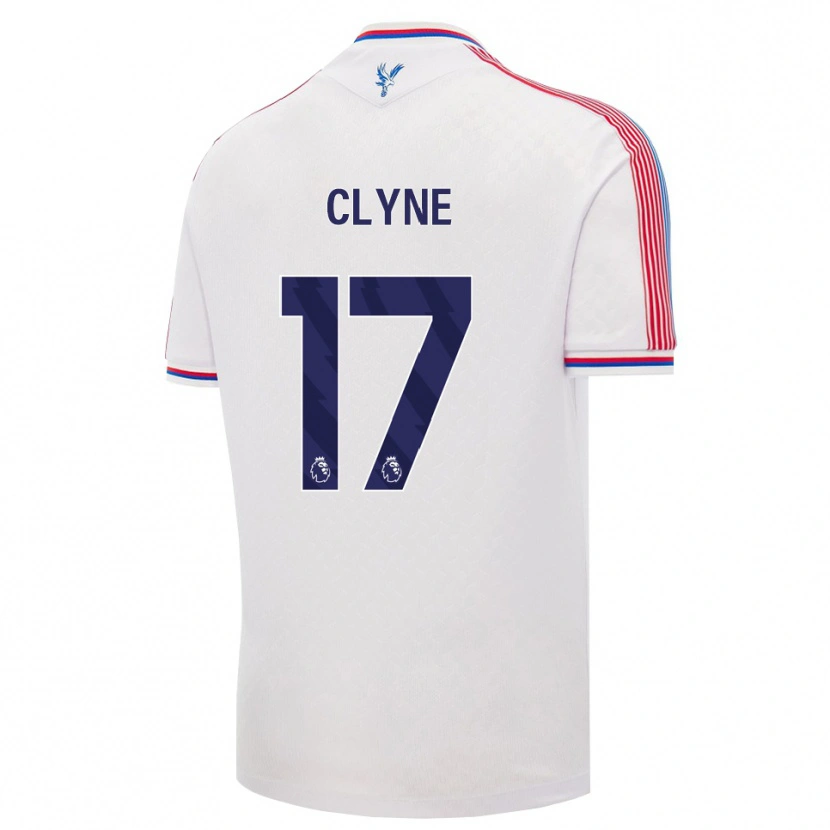 Danxen Enfant Maillot Nathaniel Clyne #17 Blanc Rouge Bleu Tenues Domicile 2026/27 T-Shirt