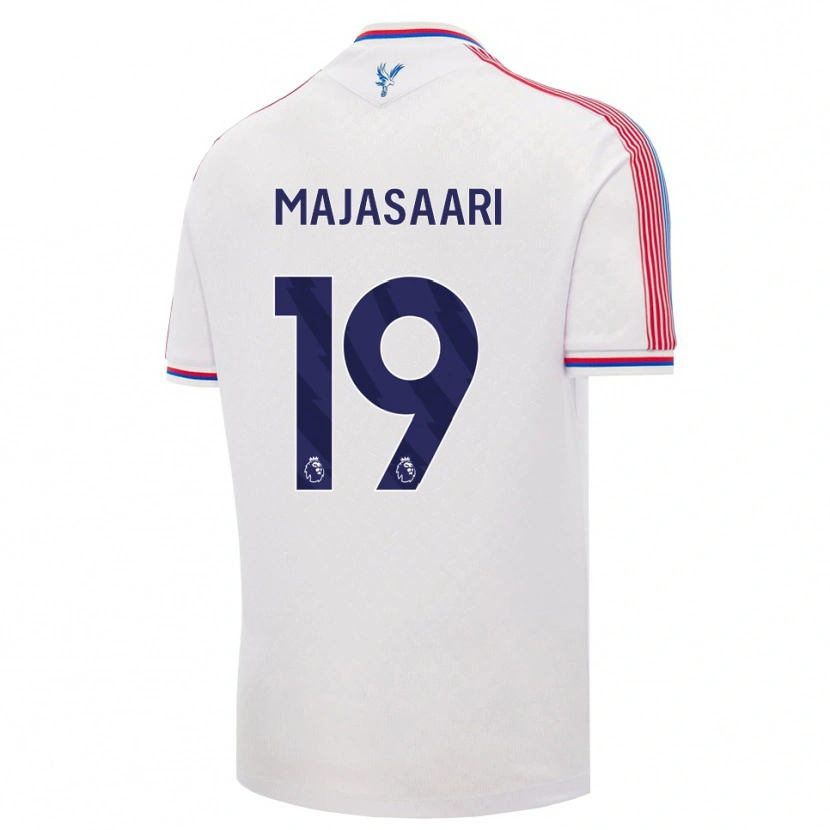 Danxen Enfant Maillot Milla-Maj Majasaari #19 Blanc Rouge Bleu Tenues Domicile 2026/27 T-Shirt