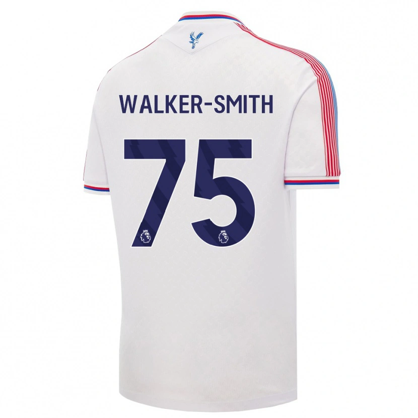 Danxen Enfant Maillot Charlie Walker-Smith #75 Blanc Rouge Bleu Tenues Domicile 2026/27 T-Shirt