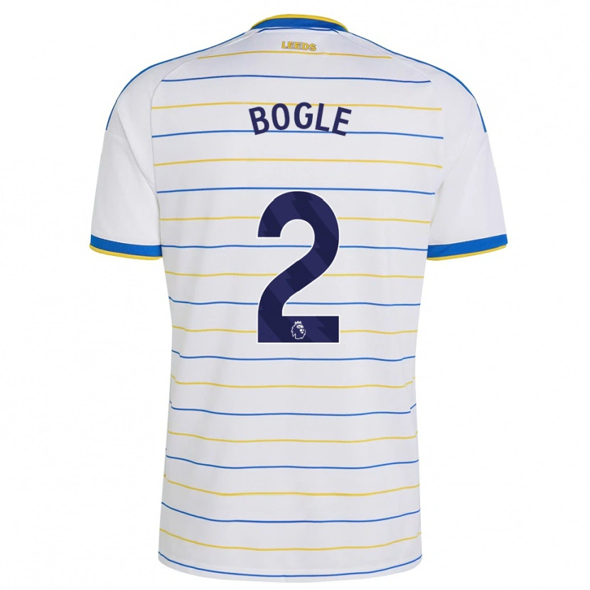 Danxen Enfant Maillot Jayden Bogle #2 Rouge Jaune Bleu Tenues Domicile 2026/27 T-Shirt