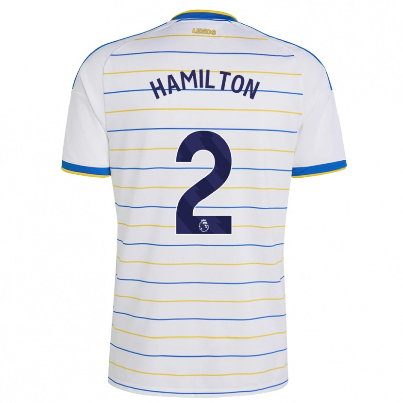 Danxen Enfant Maillot Joshua Hamilton #2 Rouge Jaune Bleu Tenues Domicile 2026/27 T-Shirt