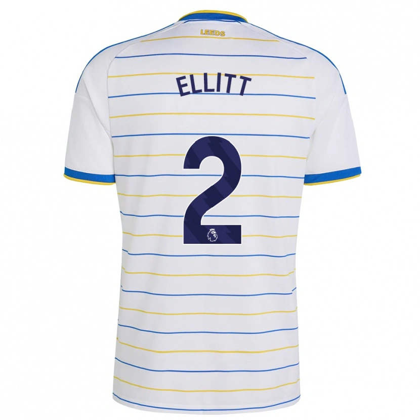 Danxen Enfant Maillot Izzy Ellitt #2 Rouge Jaune Bleu Tenues Domicile 2026/27 T-Shirt