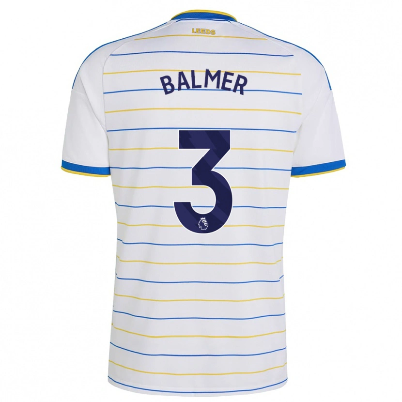 Danxen Enfant Maillot Liam Balmer #3 Rouge Jaune Bleu Tenues Domicile 2026/27 T-Shirt