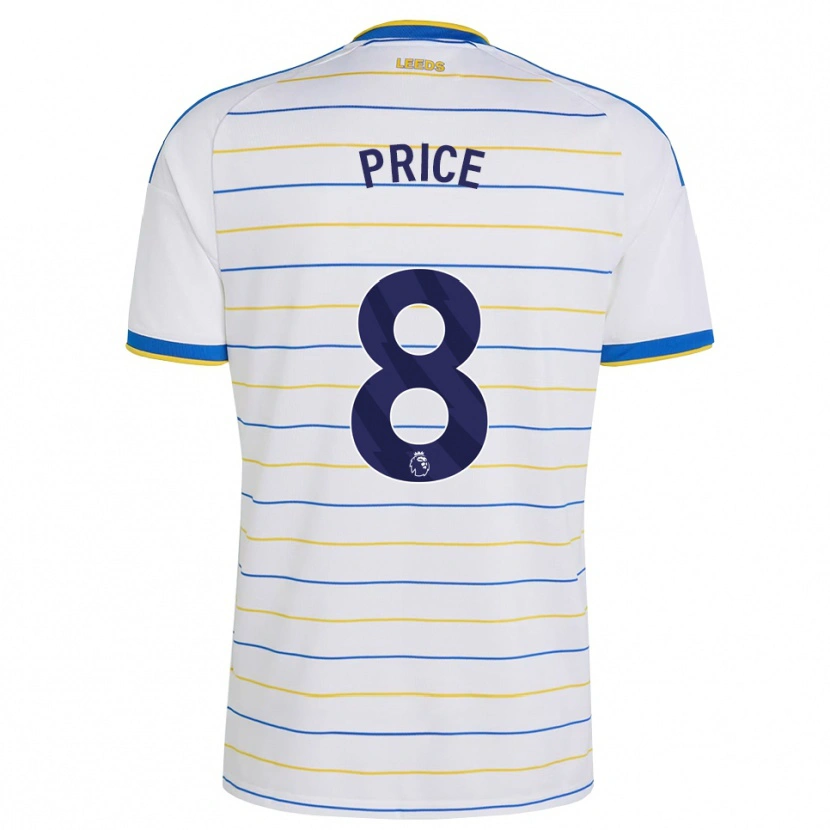 Danxen Enfant Maillot Leoni Price #8 Rouge Jaune Bleu Tenues Domicile 2026/27 T-Shirt
