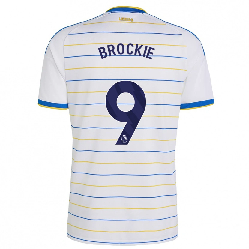 Danxen Enfant Maillot Devon Brockie #9 Rouge Jaune Bleu Tenues Domicile 2026/27 T-Shirt
