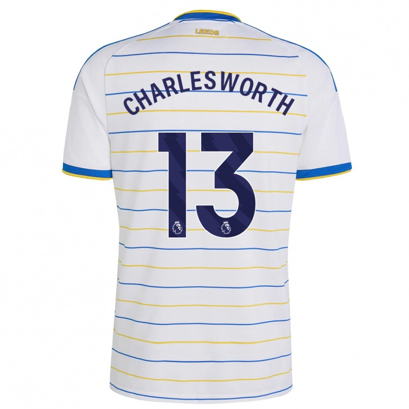 Danxen Enfant Maillot Millie Robshaw-Charlesworth #13 Rouge Jaune Bleu Tenues Domicile 2026/27 T-Shirt