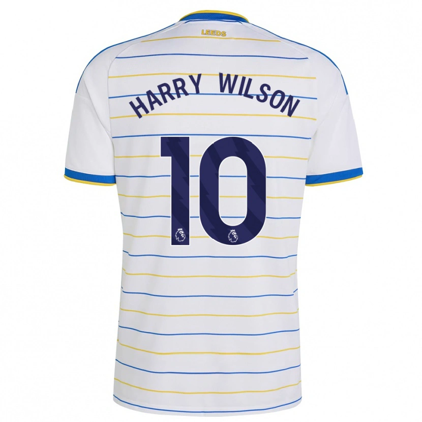 Danxen Enfant Maillot Harry Wilson #10 Rouge Jaune Bleu Tenues Domicile 2026/27 T-Shirt