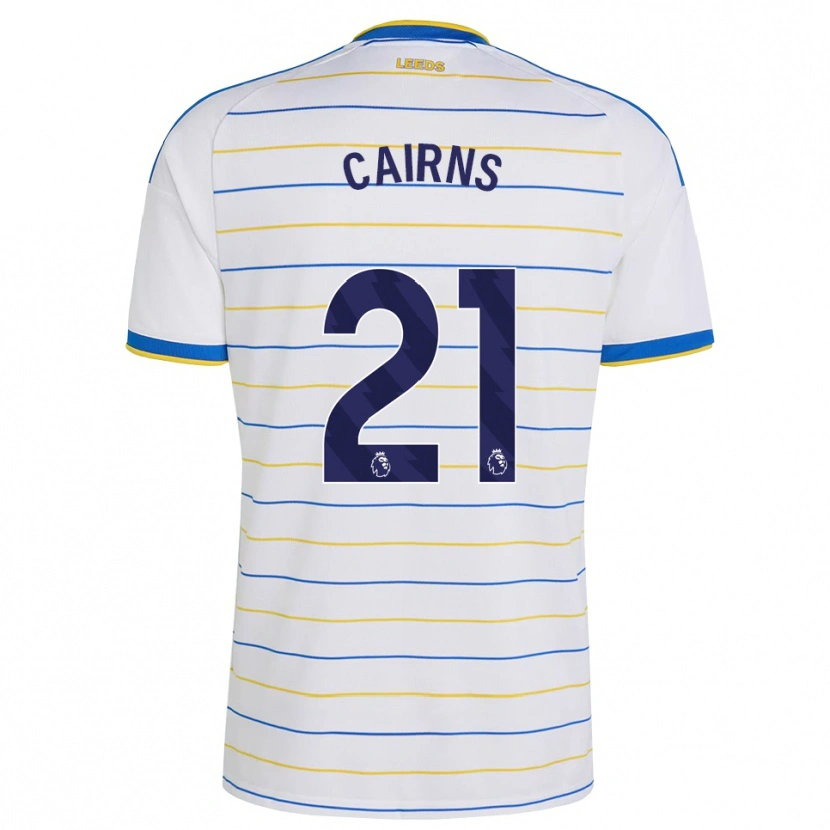 Danxen Enfant Maillot Alex Cairns #21 Rouge Jaune Bleu Tenues Domicile 2026/27 T-Shirt