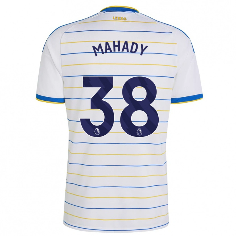 Danxen Enfant Maillot Rory Mahady #38 Rouge Jaune Bleu Tenues Domicile 2026/27 T-Shirt