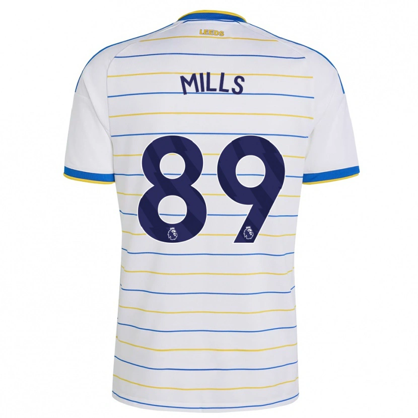 Danxen Enfant Maillot Callum Mills #89 Rouge Jaune Bleu Tenues Domicile 2026/27 T-Shirt