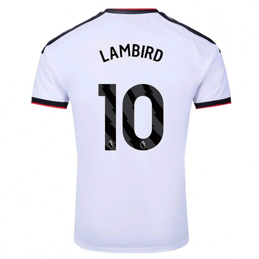 Danxen Enfant Maillot Lilly Lambird #10 Blanc Noir Rouge Tenues Domicile 2026/27 T-Shirt