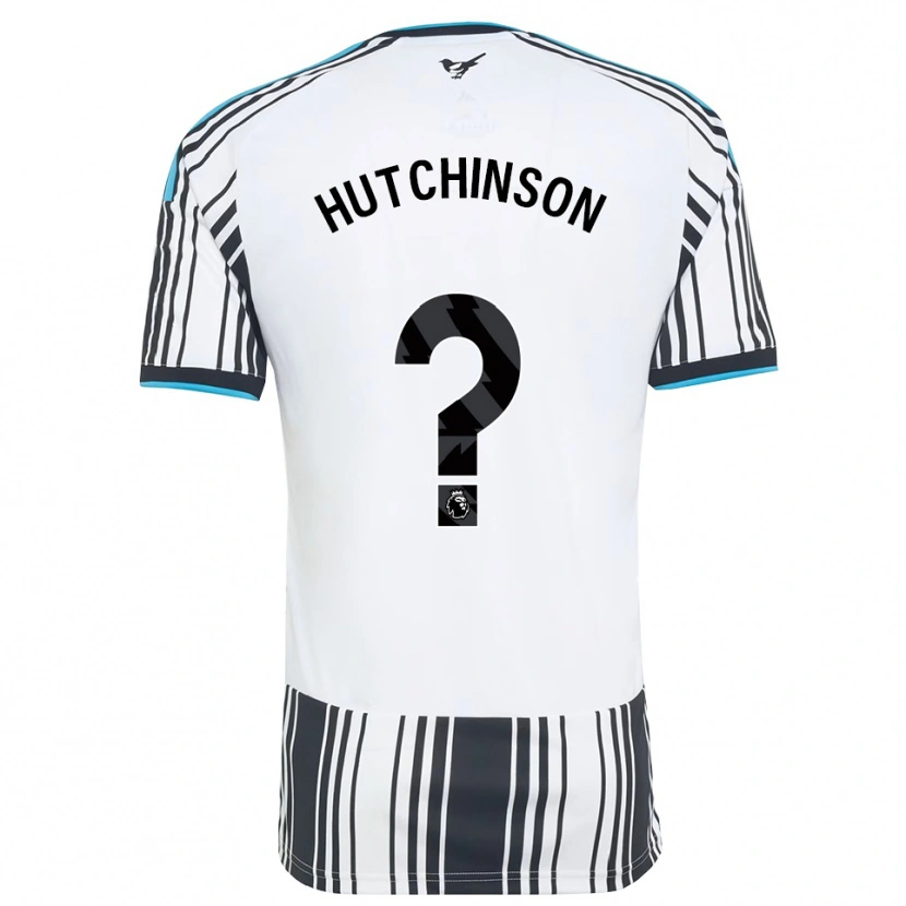 Danxen Enfant Maillot Noah Hutchinson #0 Skyblue Noir Blanc Tenues Domicile 2026/27 T-Shirt