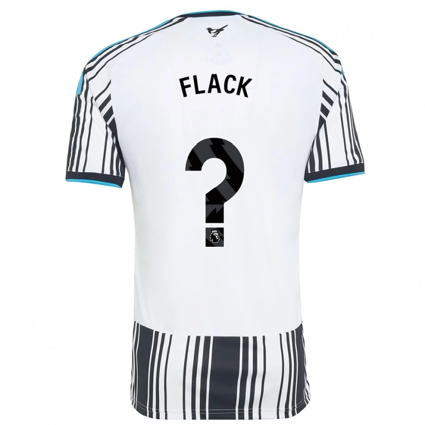 Danxen Enfant Maillot Lucas Flack #0 Skyblue Noir Blanc Tenues Domicile 2026/27 T-Shirt