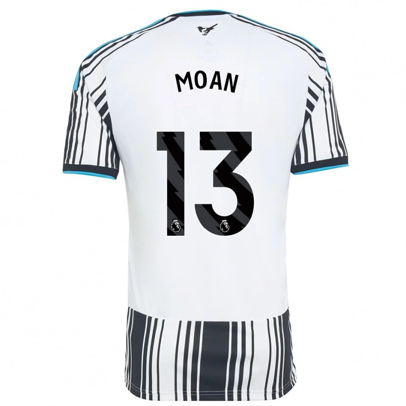 Danxen Enfant Maillot Claudia Moan #13 Skyblue Noir Blanc Tenues Domicile 2026/27 T-Shirt