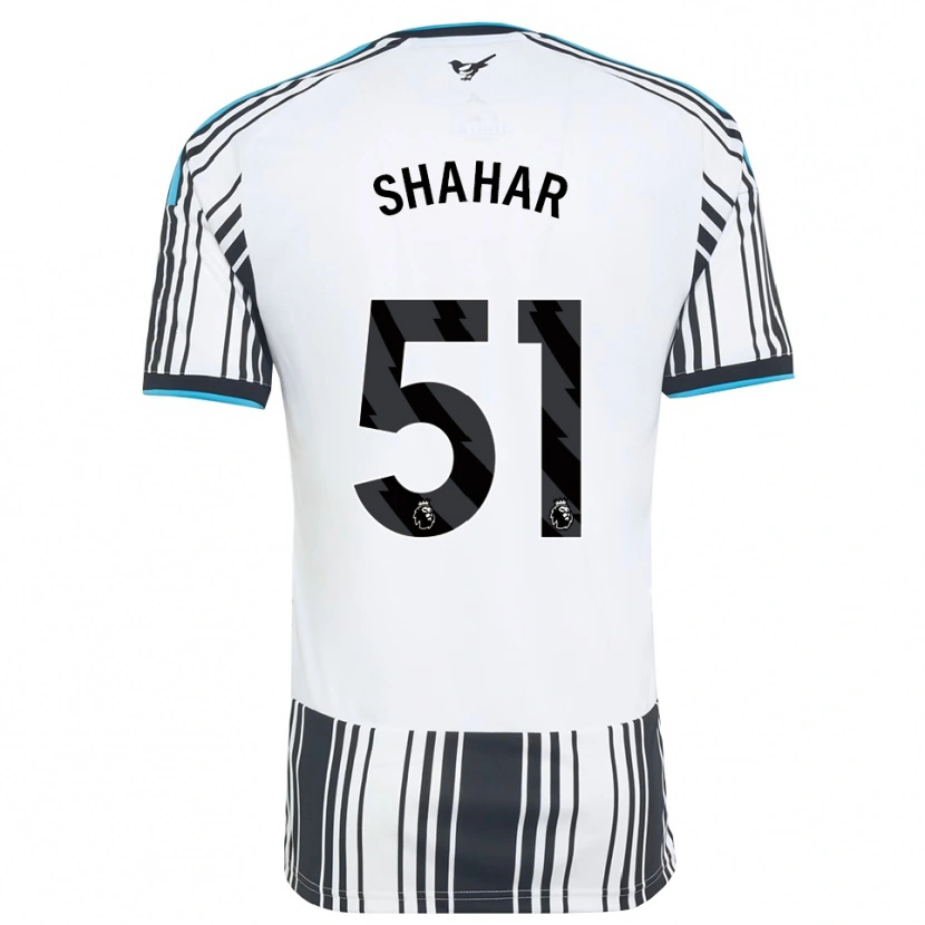 Danxen Enfant Maillot Leo Shahar #51 Skyblue Noir Blanc Tenues Domicile 2026/27 T-Shirt