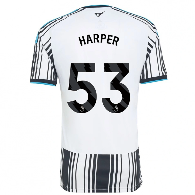 Danxen Enfant Maillot Fraser Harper #53 Skyblue Noir Blanc Tenues Domicile 2026/27 T-Shirt