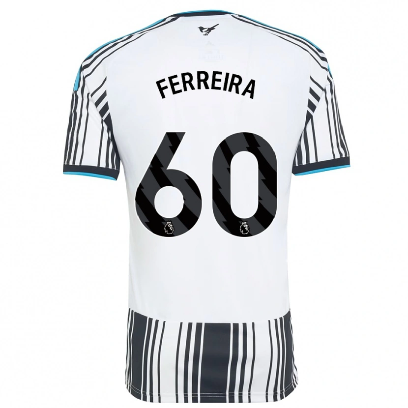 Danxen Enfant Maillot Matheos Ferreira #60 Skyblue Noir Blanc Tenues Domicile 2026/27 T-Shirt