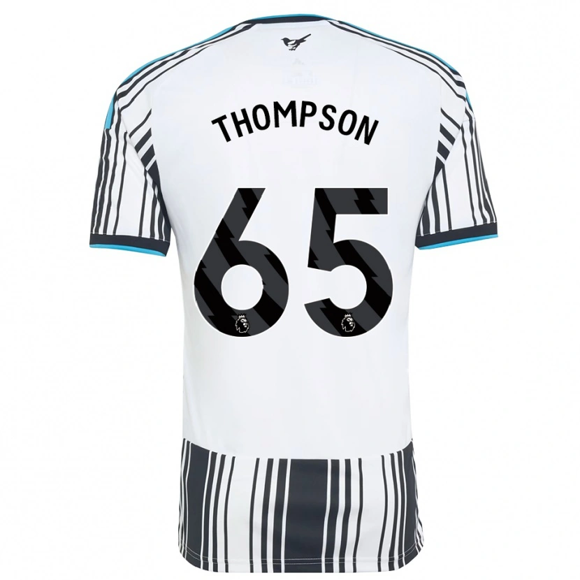 Danxen Enfant Maillot Ciaran Thompson #65 Skyblue Noir Blanc Tenues Domicile 2026/27 T-Shirt