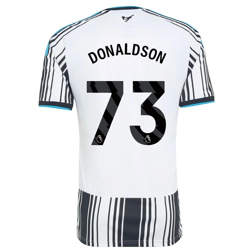 Danxen Enfant Maillot Josh Donaldson #73 Skyblue Noir Blanc Tenues Domicile 2026/27 T-Shirt