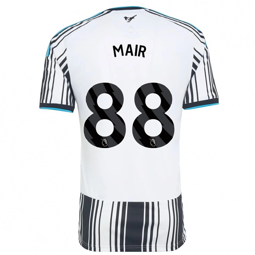 Danxen Enfant Maillot George Mair #88 Skyblue Noir Blanc Tenues Domicile 2026/27 T-Shirt