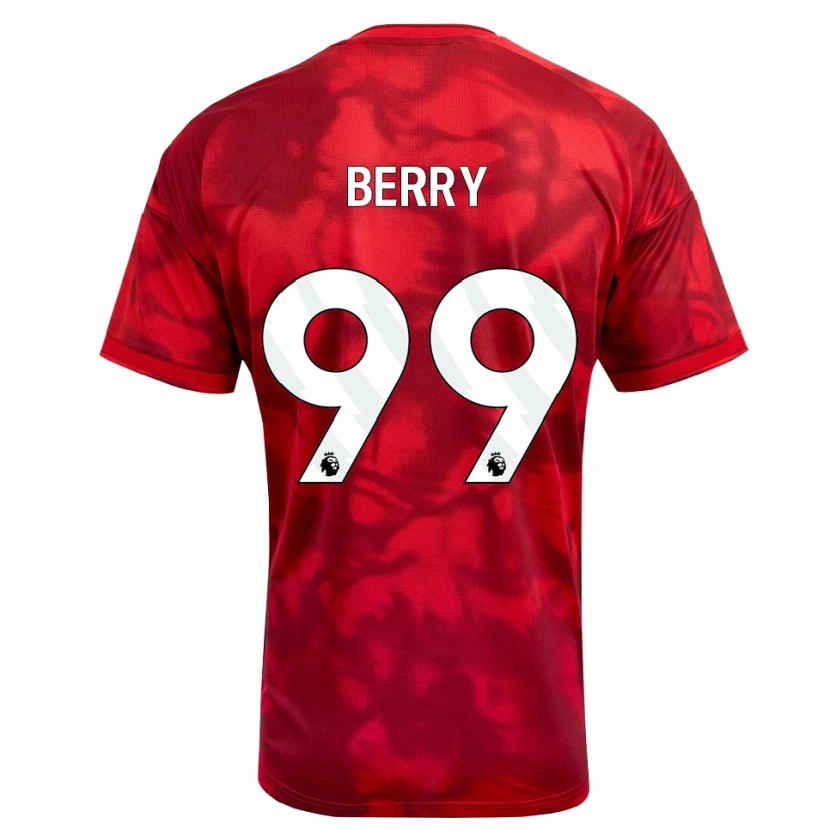 Danxen Enfant Maillot Adam Berry #99 Cramoisi Blanc Tenues Domicile 2026/27 T-Shirt
