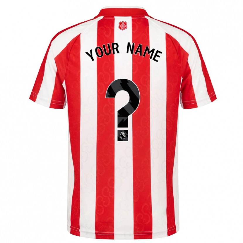 Danxen Enfant Maillot Votre Nom #0 Rouge Blanc Noir Tenues Domicile 2026/27 T-Shirt