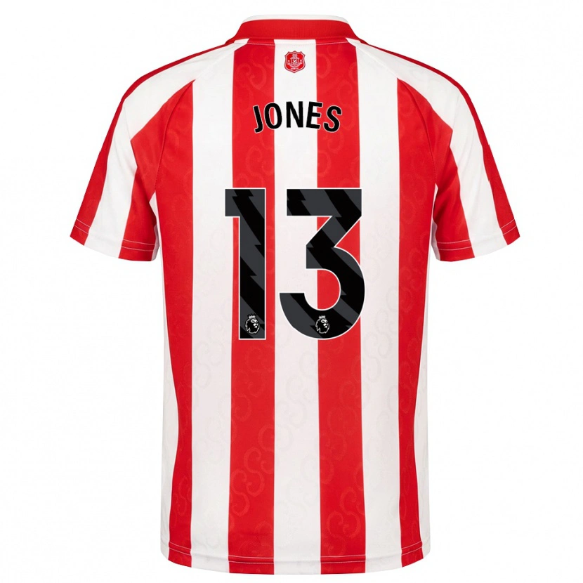 Danxen Enfant Maillot Josh Jones #13 Rouge Blanc Noir Tenues Domicile 2026/27 T-Shirt