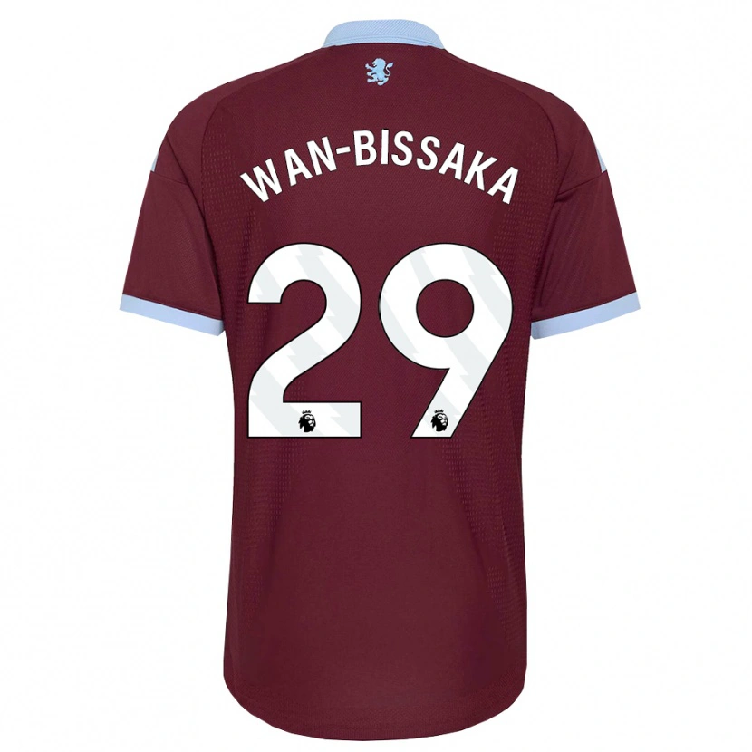Danxen Enfant Maillot Aaron Wan-Bissaka #29 Cornflowerblue Bourgogne Tenues Domicile 2026/27 T-Shirt