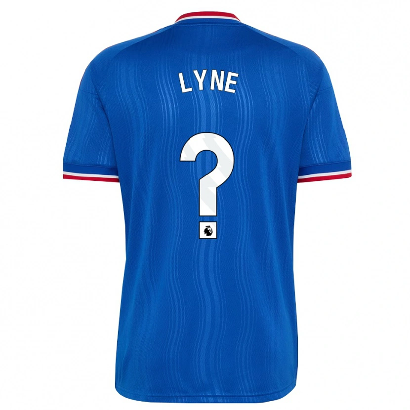 Danxen Enfant Maillot Ben Lyne #0 Bleu Blanc Rouge Tenues Extérieur 2026/27 T-Shirt