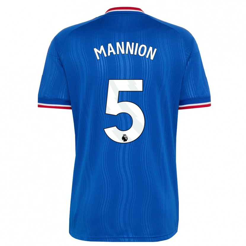 Danxen Enfant Maillot Aoife Mannion #5 Bleu Blanc Rouge Tenues Extérieur 2026/27 T-Shirt