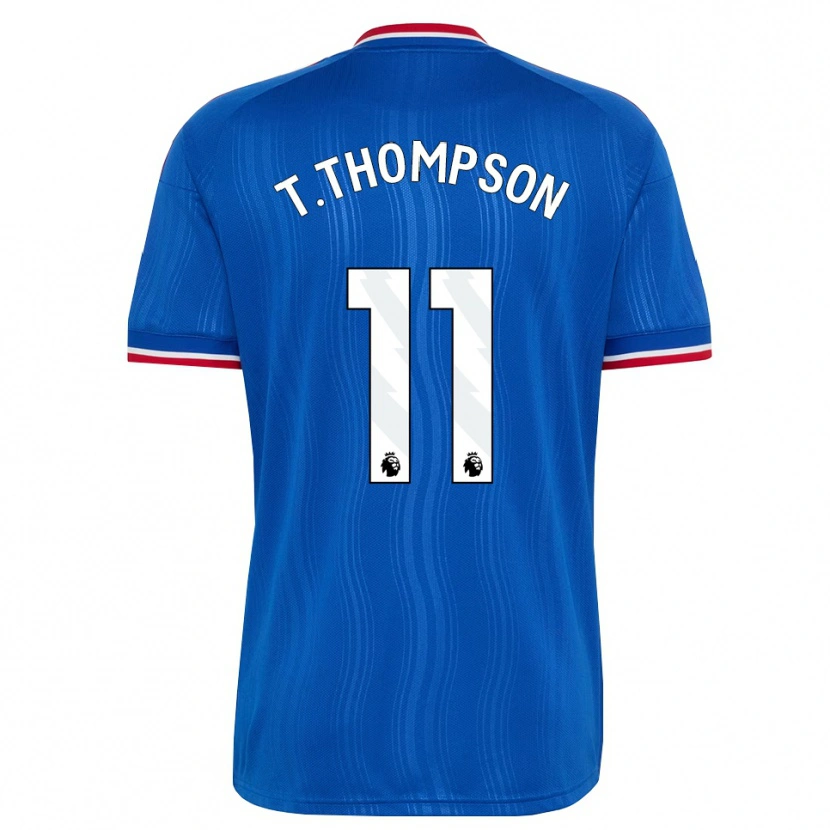 Danxen Enfant Maillot Tynan Thompson #11 Bleu Blanc Rouge Tenues Extérieur 2026/27 T-Shirt