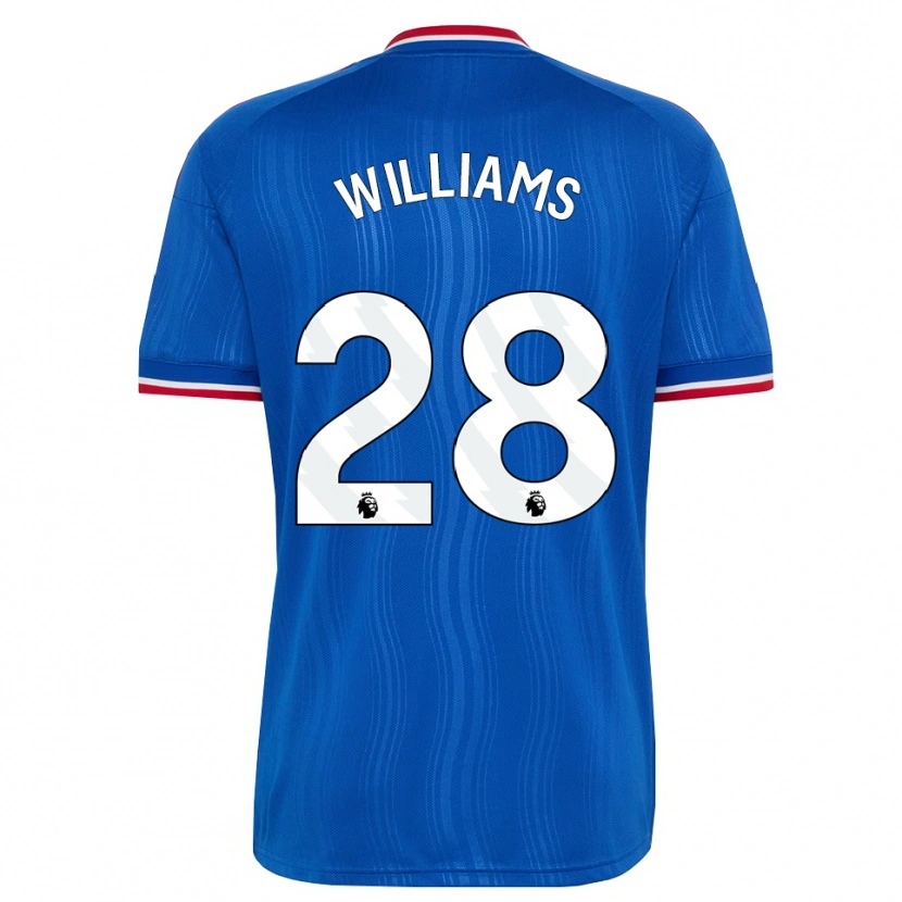 Danxen Enfant Maillot Rachel Williams #28 Bleu Blanc Rouge Tenues Extérieur 2026/27 T-Shirt