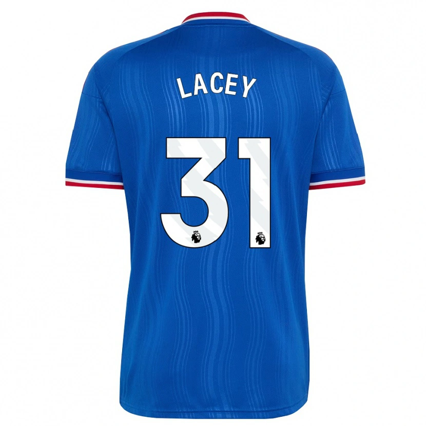 Danxen Enfant Maillot Shea Lacey #31 Bleu Blanc Rouge Tenues Extérieur 2026/27 T-Shirt